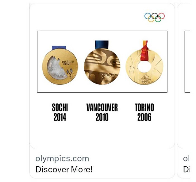 밀라노 동계올림픽 메달 디자인